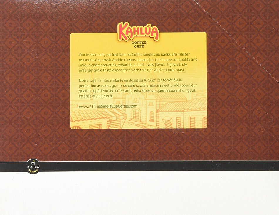 Timothy's Kahlua Coffee (1 Box of 24 K-Cups) N6