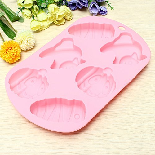 Mummy Halloween Fondant Cake Mold Silicone Baking Mould N6