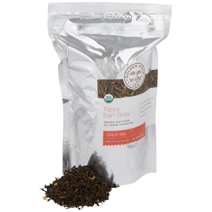Tippy Earl Grey Tea - Organic - Loose Leaf - Bulk - Non GMO - 91 Servings
