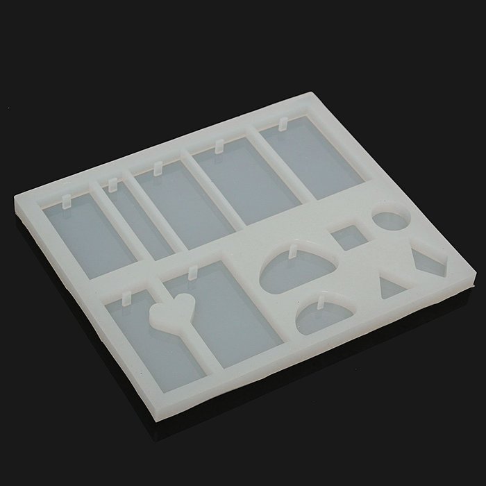 "DIY Silicone Pendant Charm Accessories Mold Design Gift Mould Jewelry Tools" shopping N2