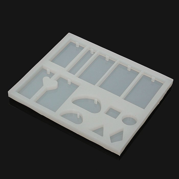 "DIY Silicone Pendant Charm Accessories Mold Design Gift Mould Jewelry Tools" shopping N3