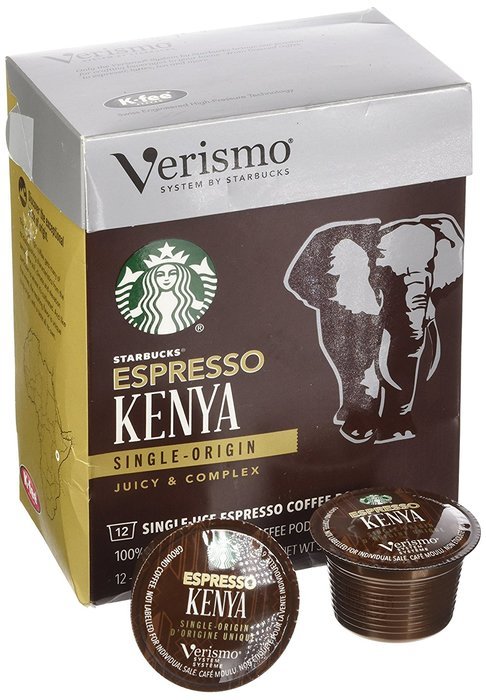 Starbucks&reg; Espresso Roast Verismo&trade; Pods,12-0.28 oz N15