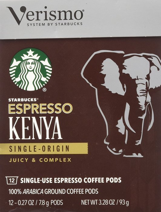 Starbucks&reg; Espresso Roast Verismo&trade; Pods,12-0.28 oz N16