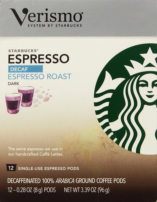 Starbucks&reg; Espresso Roast Verismo&trade; Pods,12-0.28 oz N19