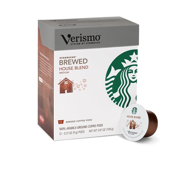 Starbucks&reg; Espresso Roast Verismo&trade; Pods,12-0.28 oz N25
