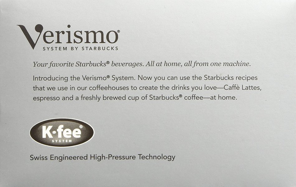 Starbucks&reg; Espresso Roast Verismo&trade; Pods,12-0.28 oz N30