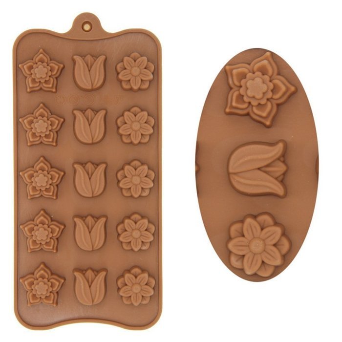 KOX Silicone Holiday Candy Molds,Chocolate Molds,Silicone Molds,Soap Molds,Silicone Baking Molds,Craft Mold N12