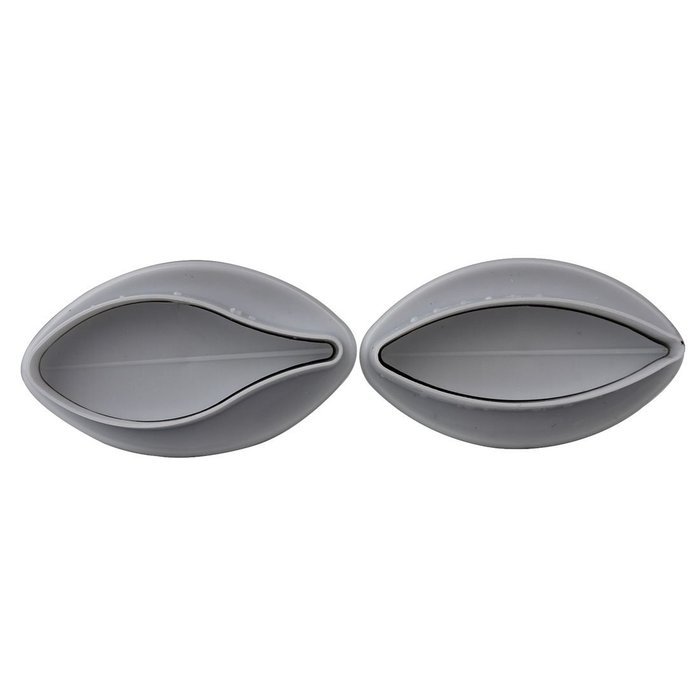 DUFUSTORE 2 x Lily Shape Cookie Pastry Plunger Cutter Sugarcraft Cake Decorating Tools