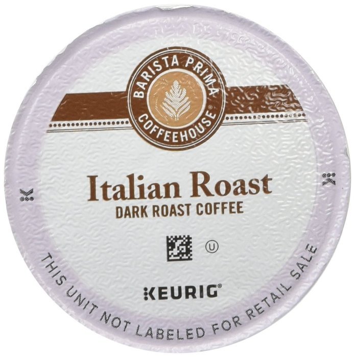 Keurig Barista Prima Coffeehouse Italian Roast Coffee K-Cup 18 ct