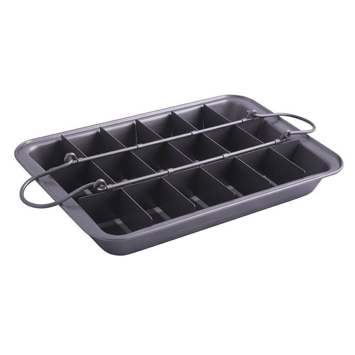 High Quality Non-stick Brownie Maker Set with Separator 12" X 8" X 1.5"