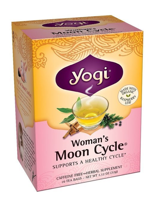 Yogi Teas Woman's Moon Cycle Tea Bags, 16 Count