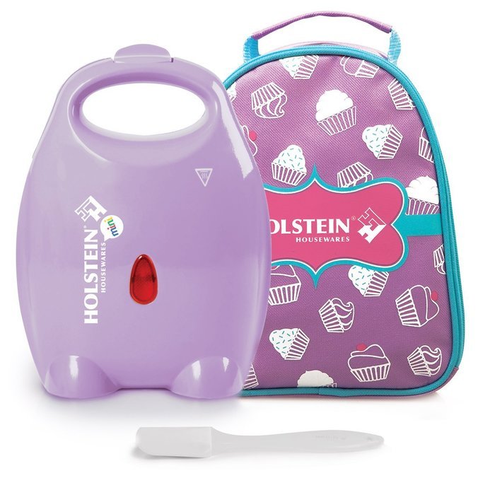 Holstein Housewares HM-09101P-BU Mini Cupcake Maker Kit - Purple N2