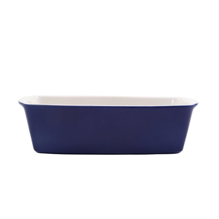 PREMIER HOUSEWARES OVENLOVE 1.5L MICROWAVEABLE BAKING LOAF DISH IMPERIAL BLUE