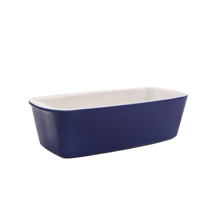 PREMIER HOUSEWARES OVENLOVE 1.5L MICROWAVEABLE BAKING LOAF DISH IMPERIAL BLUE N2