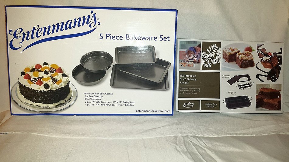 ENTENMANN'S 5 PIECE BAKEWARE BUNDLE