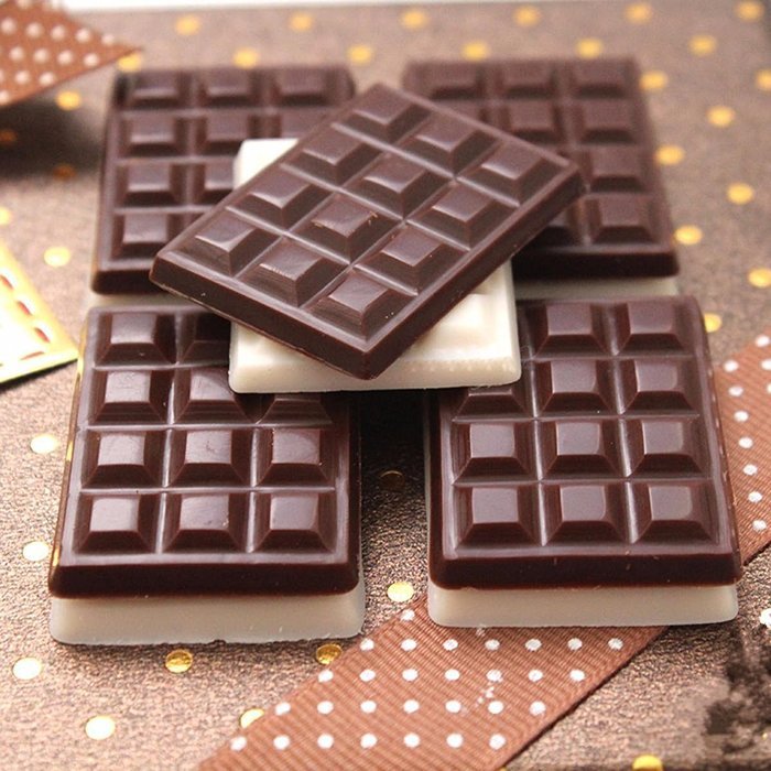 LUCKYAZ 1pcs 12-Cavity Silicone Chocolate Mold Bar Cake Sugarcraft Sugar Baking Pattern