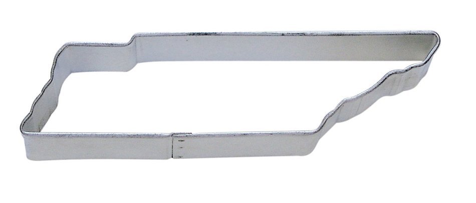 R&M Tennessee State Cookie Cutter in Durable, Economical, Tinplated Steel