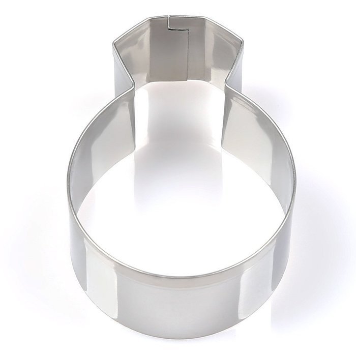 Stainless Steel 430 Diamond Ring Biscuit Pastry Fondant Fruits Cake Cookie Cutter Mold