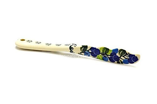 Polish Pottery Spreader - Blue Berries