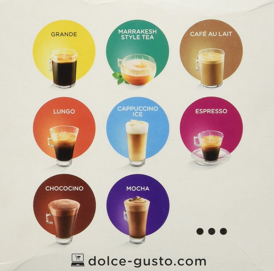 Nescafe Dolce Gusto for Nescafe Dolce Gusto Brewers, Latte Macchiato, 16 Count N2