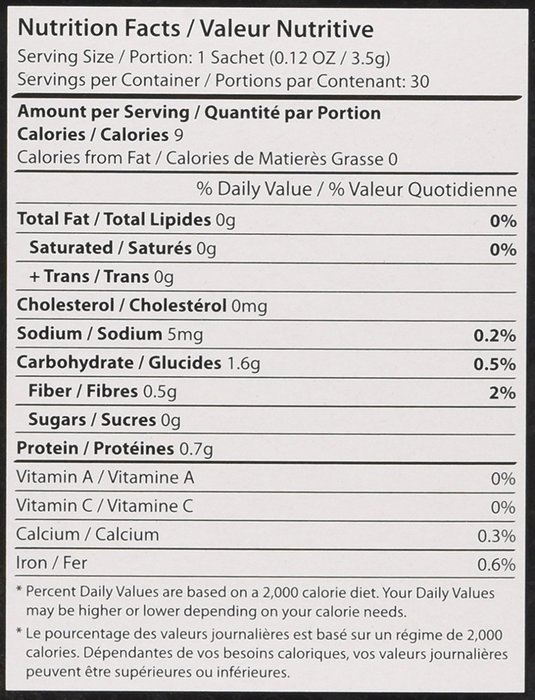 Organo Gold Gourmet Cafe Noir, Black Coffee (1 Box of 30 Sachets) N3