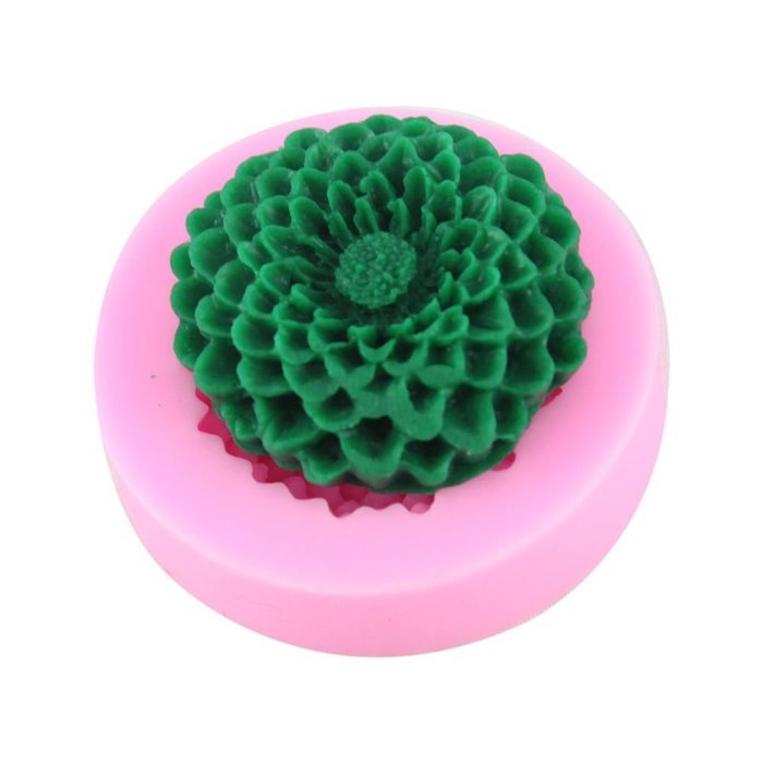 Lariy 1PC Silicone Violet Flower Chocolate Mold Cake Fondant Decorating Tools