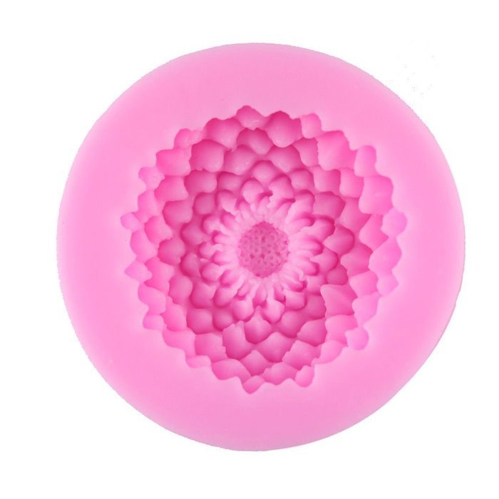 Lariy 1PC Silicone Violet Flower Chocolate Mold Cake Fondant Decorating Tools N3