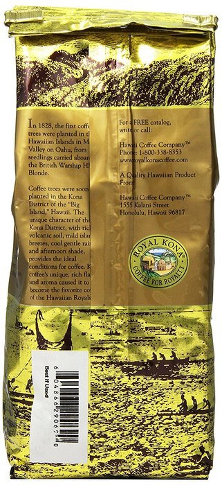 Royal Kona - Private Reserve Medium Roast - 100% Kona Coffee - Whole Bean - 7 oz Bag N5