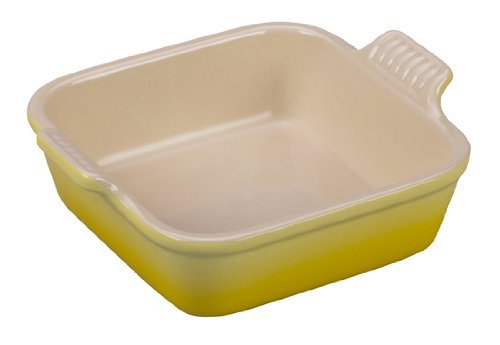 Le Creuset Heritage Stoneware 5" Square Dish, Soleil