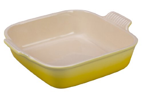Le Creuset Heritage Stoneware 5" Square Dish, Soleil N2