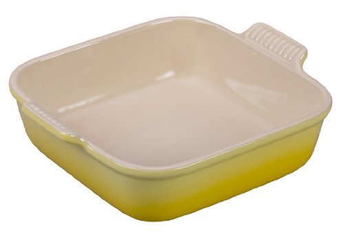 Le Creuset Heritage Stoneware 5" Square Dish, Soleil N3