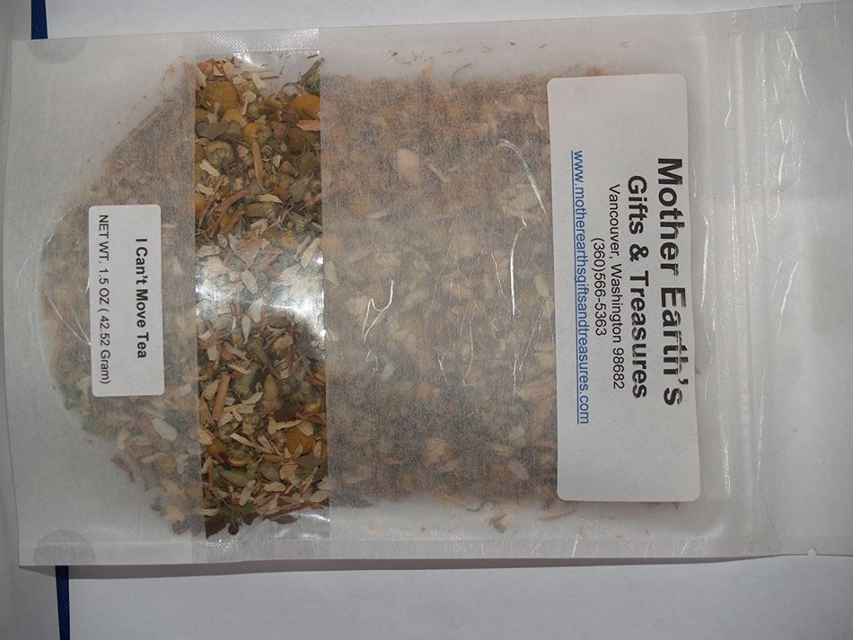 Herbal Medicinal Loose Leaf Tea - I Can't Move Tea