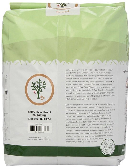 Coffee Bean Direct Poor Man's Blend, Whole Bean Coffee, 5-Pound Bag N7