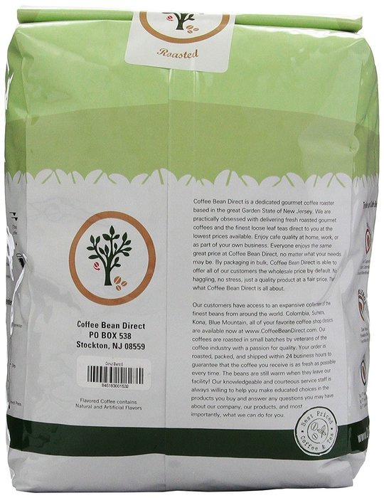 Coffee Bean Direct Poor Man's Blend, Whole Bean Coffee, 5-Pound Bag N15