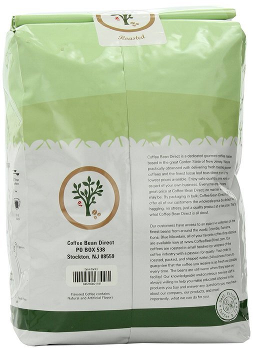 Coffee Bean Direct Poor Man's Blend, Whole Bean Coffee, 5-Pound Bag N19