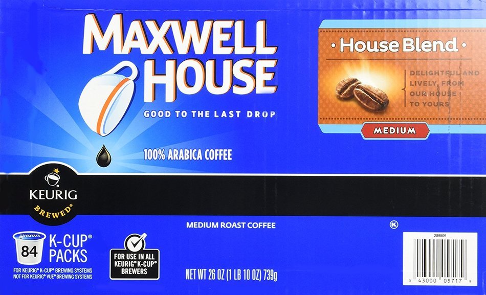 Maxwell House Single Serves 84 Cups N3