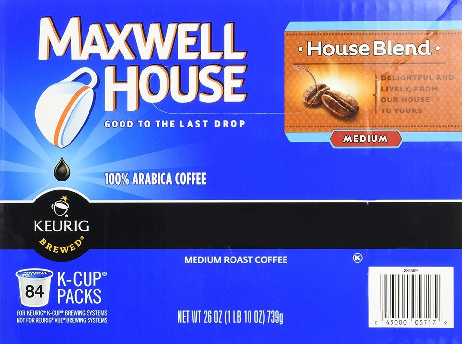 Maxwell House Single Serves 84 Cups N4