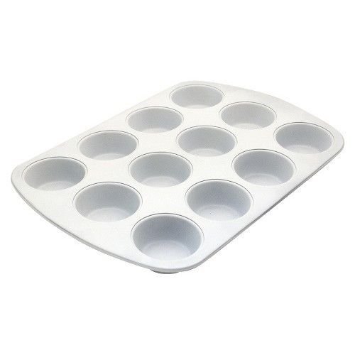 NEW Range Kleen Cerama Bake 12 Cup Muffin Pan