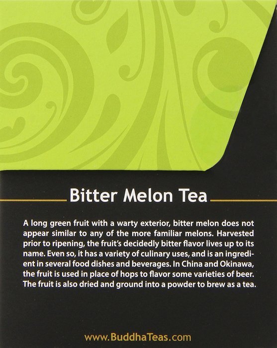 Buddha Teas Bitter Melon Tea, 18 Count (Pack of 6) N2