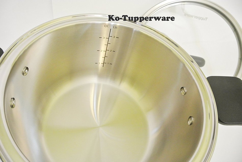 Tupperware Chef Inspire casserole pot 3.7L electric gas ceramic induction N4