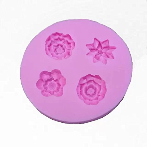 Goliton? Soft Silicone Fondant cake tool mold DIY baking cake mold flower modelling
