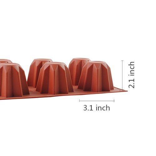 2win2buy Silicone Mold Fondant Cake Chocolate Decorating Candy Clay Pudding Bakeware &8-Cavity Silicone Donuts... N4