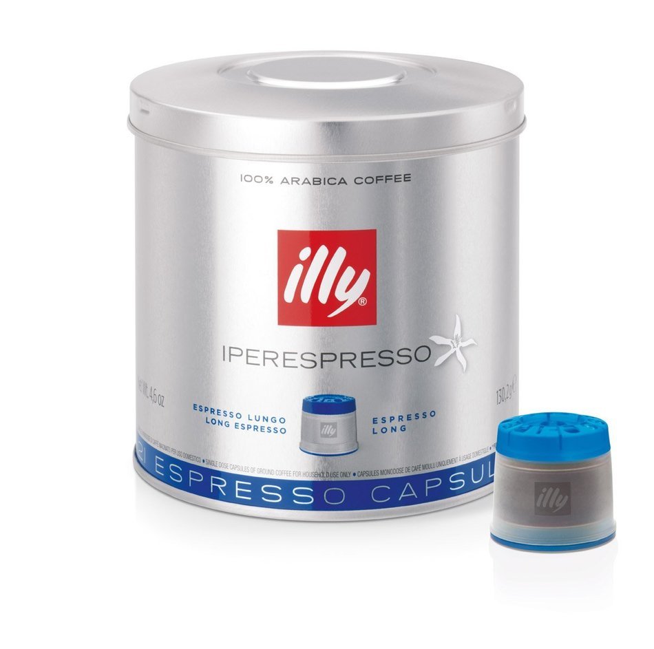 Illy Caffe Lungo Iperespresso 21 Capsules, Medium Roast, 4.6 Ounce