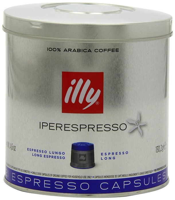 Illy Caffe Lungo Iperespresso 21 Capsules, Medium Roast, 4.6 Ounce N9