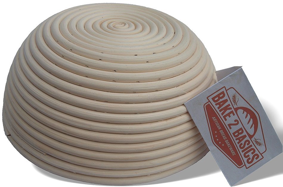 Banneton Bread Proofing Basket - (Brotform) - Bake Beautiful Artisan Bread In This 9 Inch Rattan Basket N2