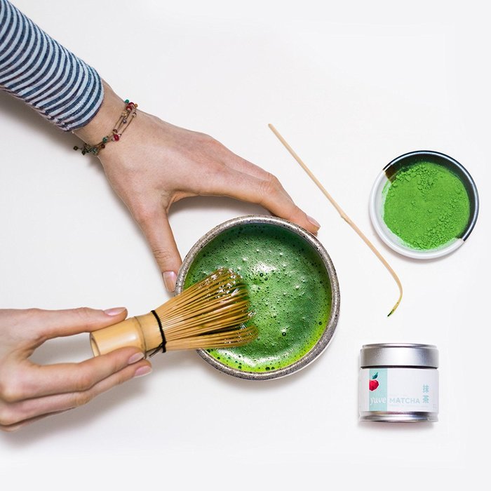 Yuve - Ceremonial Matcha Green Tea Powder - Ultra Premium Ceremonial Grade - 30g Tin [1.06oz] N2