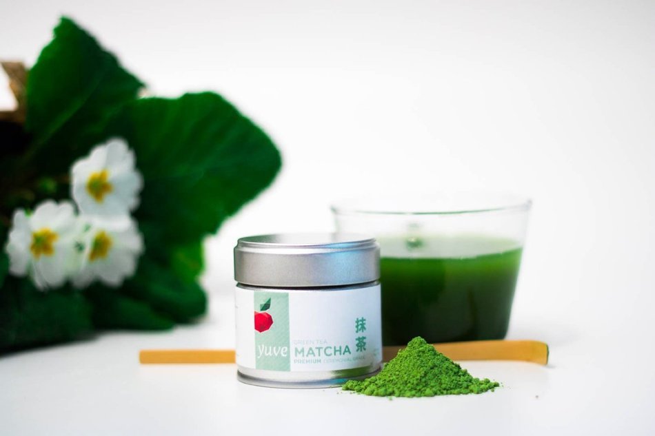 Yuve - Ceremonial Matcha Green Tea Powder - Ultra Premium Ceremonial Grade - 30g Tin [1.06oz] N3