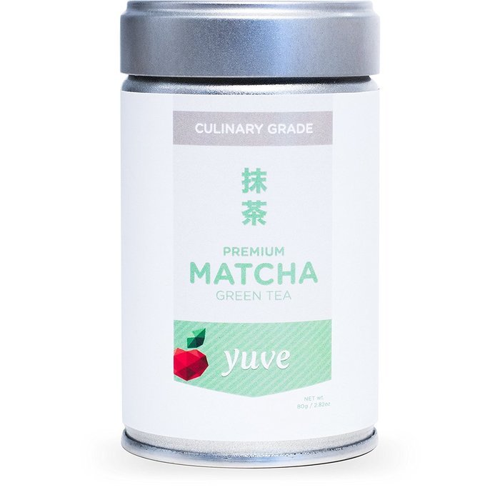 Yuve - Ceremonial Matcha Green Tea Powder - Ultra Premium Ceremonial Grade - 30g Tin [1.06oz] N9