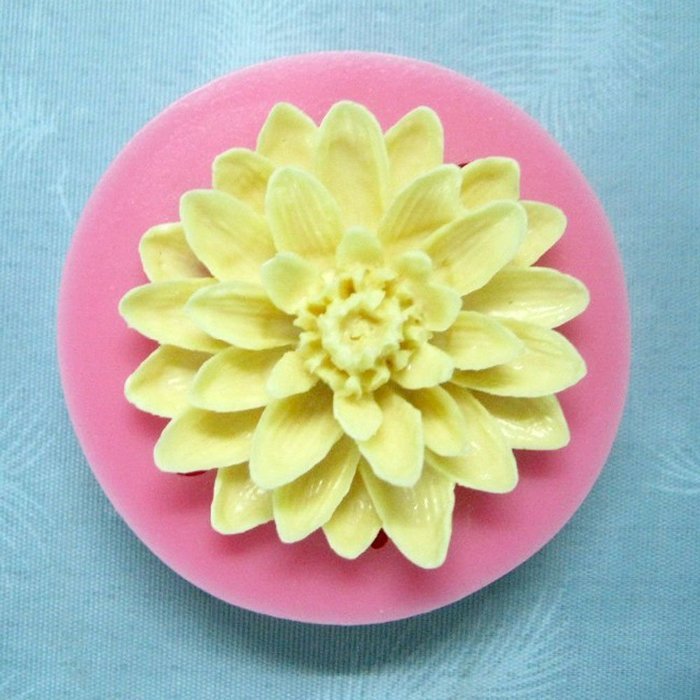 Silicone Molds DIY 3d Lotus Pattern Cupcake Cake Mould Kitchen Baking Tools Soap Cake Decorating Baking Supplies... N2