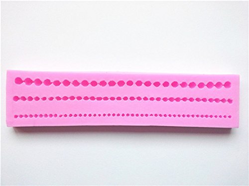 Wocuz W0247 17cm Long Pearl Candy Making Silicone Mold Cake Decoration Mould Fondant Chocolate Small Pastry Tool N2